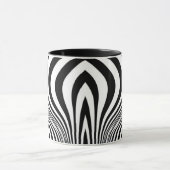 Zebra Animal Skin Texture Pattern-88 Tasse (Zentrum)