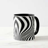 Zebra Animal Skin Texture Pattern-88 Tasse (VorderseiteRechts)