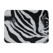 Zebra Animal Wildlife Abstrakt Original Art Magnet (Horizontal)