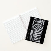 Zebra Animal Wildlife Abstrakt Original Art Notizbuch (Innenseite)