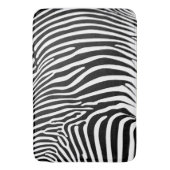 Zebra Animalprint Badematte (Vorderseite Vertikal)