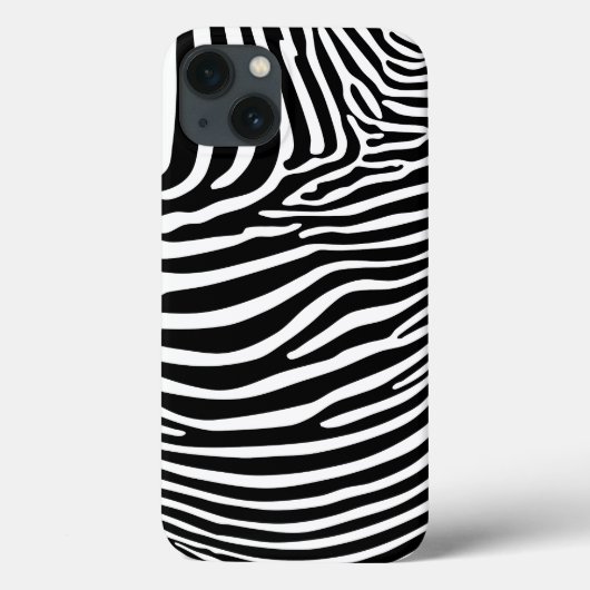 Zebra Animalprint Case-Mate iPhone Hülle (Rückseite)