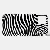 Zebra Animalprint Case-Mate iPhone Hülle (Rückseite (Horizontal))