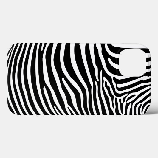 Zebra Animalprint Case-Mate iPhone Hülle (Rückseite (Horizontal))
