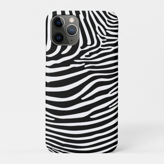 Zebra Animalprint Case-Mate iPhone Hülle (Rückseite)