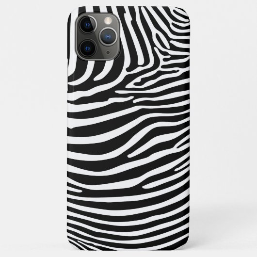 Zebra Animalprint Case-Mate iPhone Hülle (Rückseite)