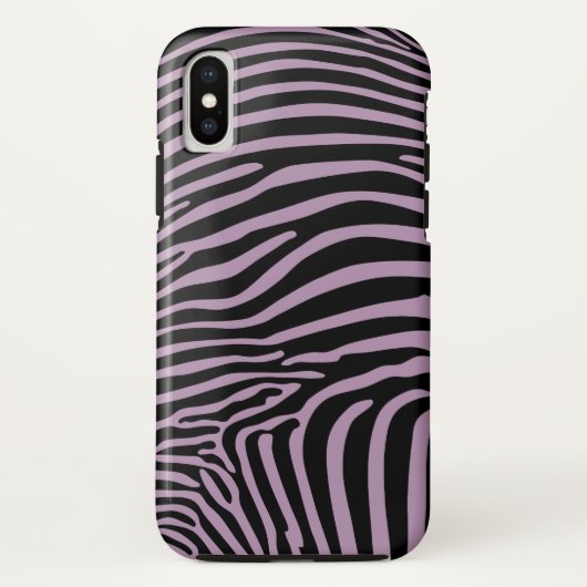 Zebra Animalprint Case-Mate iPhone Hülle (Rückseite)