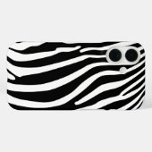 Zebra Animalprint Case-Mate iPhone Hülle (Rückseite (Horizontal))