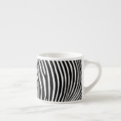 Zebra Animalprint Espressotasse (Rechts)