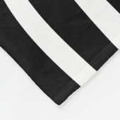 Zebra Animalprint Fleecedecke (Ecke)