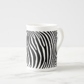 Zebra Animalprint Porzellantasse (Vorderseite Rechts)