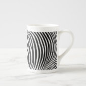 Zebra Animalprint Porzellantasse (Rechts)