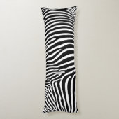 Zebra Animalprint Seitenschläferkissen (Rückseite (Vertikal))