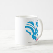 Zebra-Aqua 2 Kaffeetasse (VorderseiteRechts)