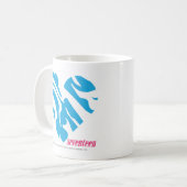 Zebra-Aqua 2 Kaffeetasse (Vorderseite Links)