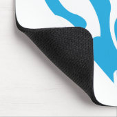 Zebra-Aqua 2 Mousepad (Ecke)