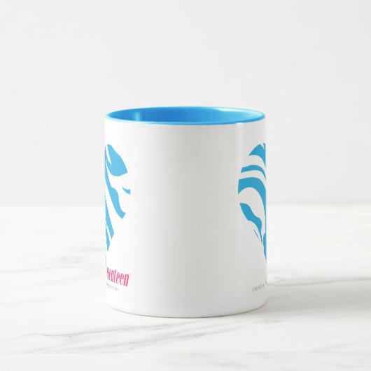 Zebra-Aqua 2 Tasse (Zentrum)