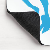 Zebra-Aqua 3 Mousepad (Ecke)