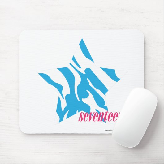 Zebra-Aqua 3 Mousepad (Mit Mouse)