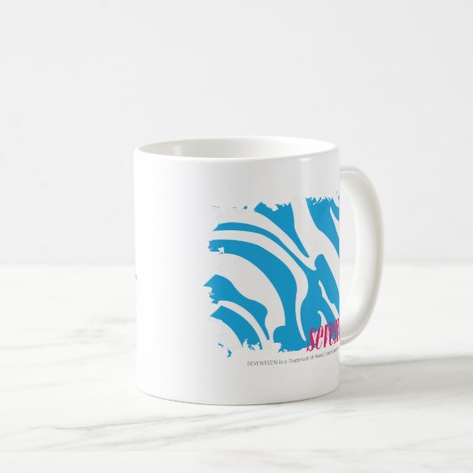 Zebra-Aqua 4 Kaffeetasse (VorderseiteRechts)