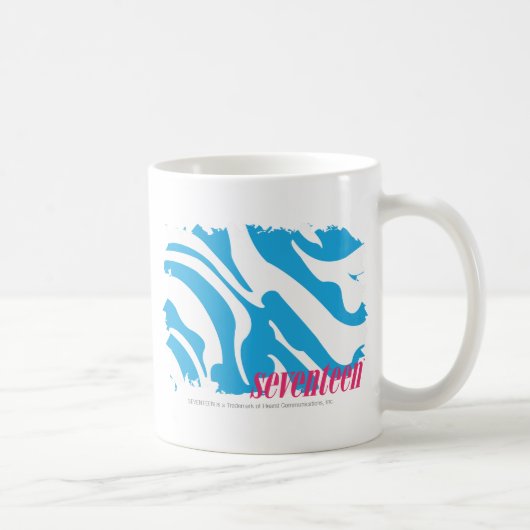 Zebra-Aqua 4 Kaffeetasse (Rechts)