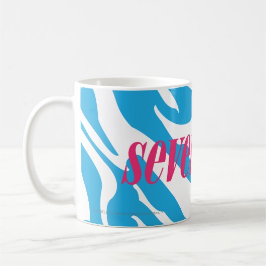 Zebra-Aqua Kaffeetasse (Links)