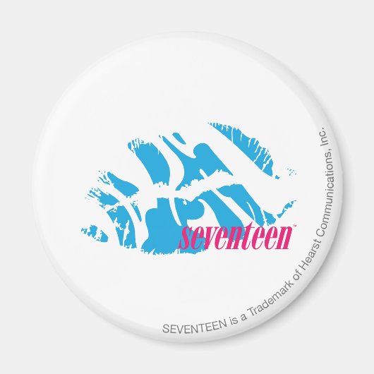 Zebra Aqua Magnet (Vorne)