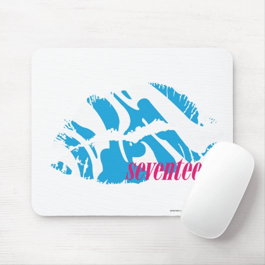 Zebra-Aqua Mousepad (Mit Mouse)