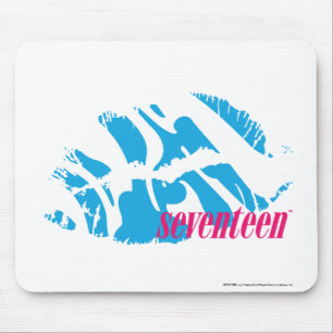 Zebra-Aqua Mousepad