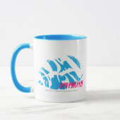 Zebra-Aqua Tasse (Links)