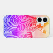 Zebra-Art iPhone 16 Hülle (Rückseite (Horizontal))