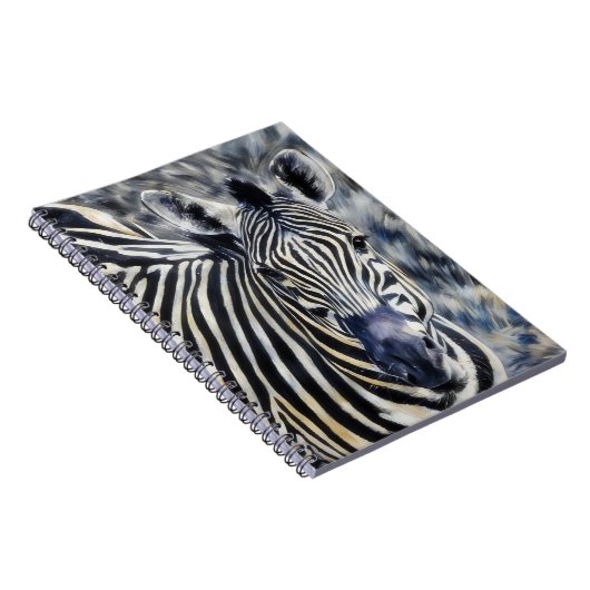 Zebra Art Journal-Notebook Notizblock (Rechte Seite)