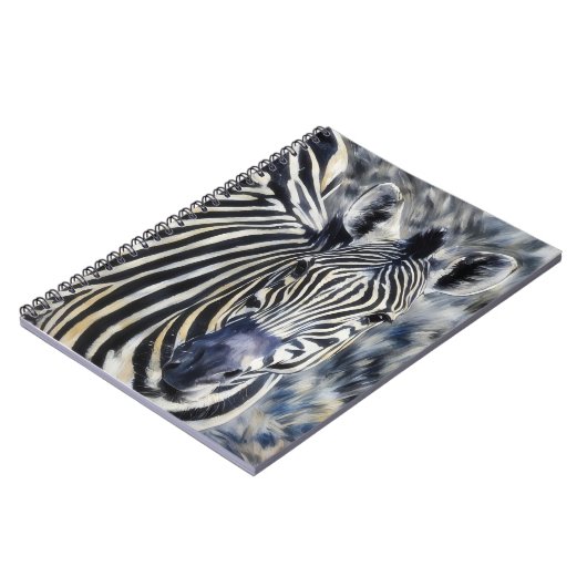 Zebra Art Journal-Notebook Notizblock (Linke Seite)
