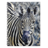 Zebra Art Journal-Notebook Notizblock (Vorderseite)