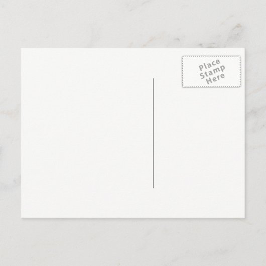 Zebra-Arten Postkarte (Rückseite)