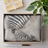 Zebra Artwork Decoupage Seidenpapier (Geschenk)