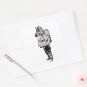 Zebra Astronaut Sticker (Umschlag)