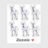 Zebra Aufkleber (Blatt)