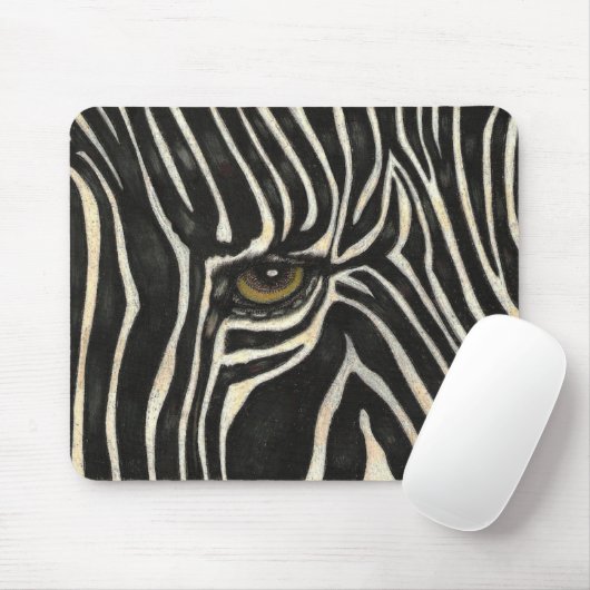 Zebra-Auge Mousepad (Mit Mouse)