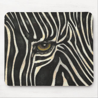 Zebra-Auge Mousepad