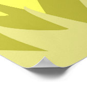 Zebra aus meiner Weltierserie Poster (Ecke)