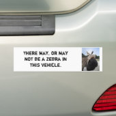 Zebra-Autoaufkleber - lustig! Autoaufkleber (Auf Auto)