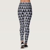 Zebra Awareness Ribbon Hope Cure Angel Leggings (Rückseite)