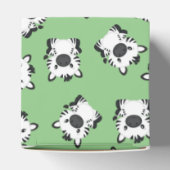 Zebra Baby Shower Geschenkschachtel (Oben)