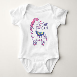 Zebra Baby Strampler
