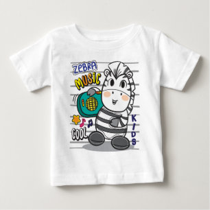 Zebra Baby T-shirt