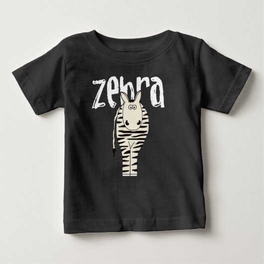 Zebra Baby T-shirt (Vorderseite)