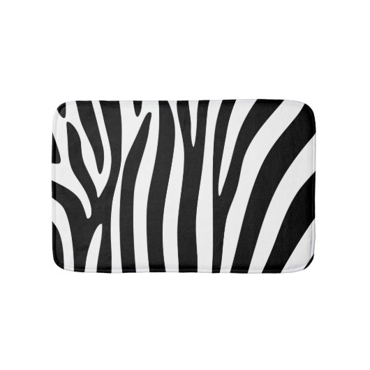 Zebra Badematte (Vorderseite)