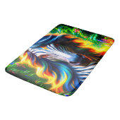 Zebra Badematte (Schrägansicht)