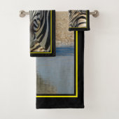 Zebra Bath Handtuch Set (Insitu)